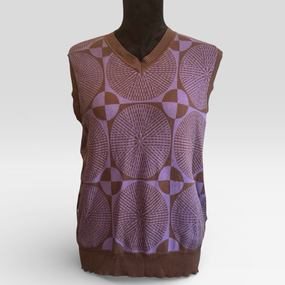 OBEY Dazed Sweater Vest EUC